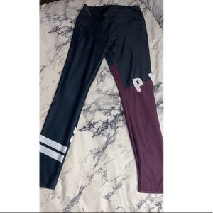 Victorias Secret PINK ultimate leggings Maroon